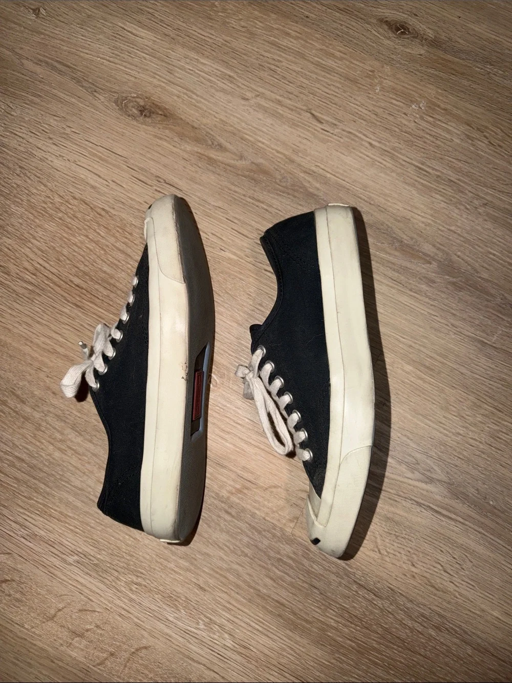 Converse - Jack Purcell Navy Blue Canvas Low-Top Sneakers